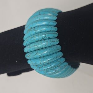 Vintage Turquoise Stretch Bracelet